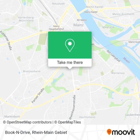 Book-N-Drive map