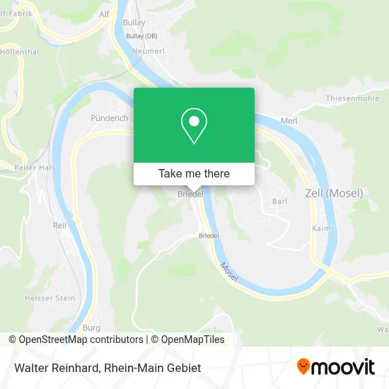 Walter Reinhard map