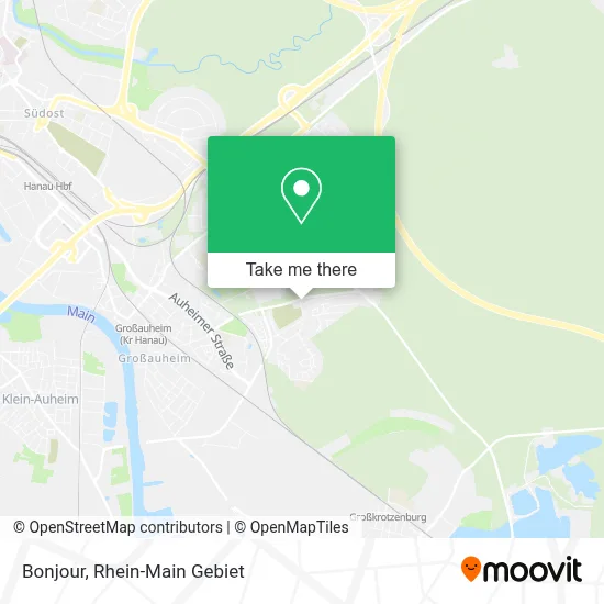 Bonjour map