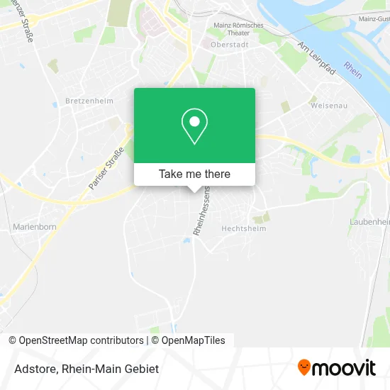 Adstore map