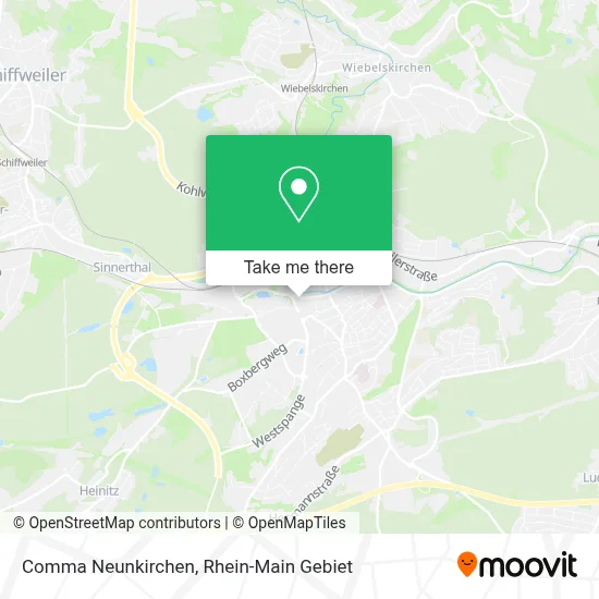 Comma Neunkirchen map