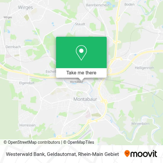 Westerwald Bank, Geldautomat map