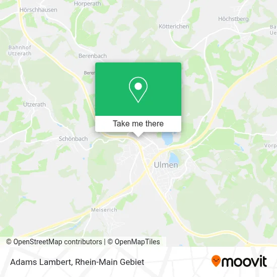Adams Lambert map