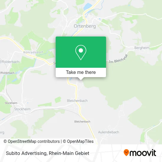 Subito Advertising map