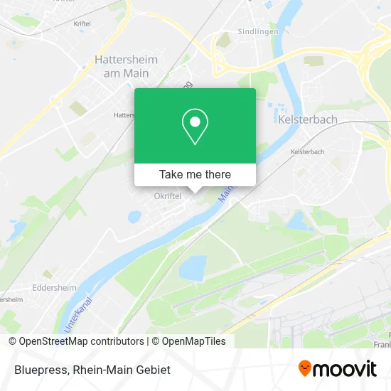 Bluepress map