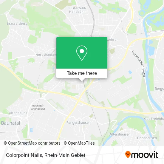 Colorpoint Nails map