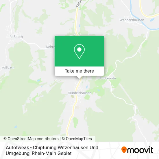 Autotweak - Chiptuning Witzenhausen Und Umgebung map
