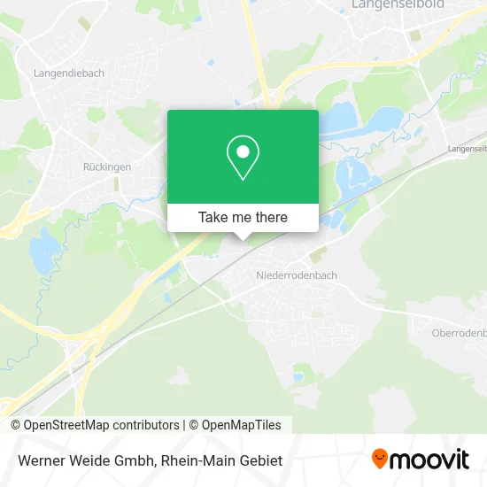 Werner Weide Gmbh map