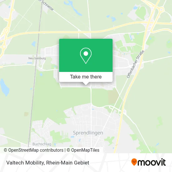 Valtech Mobility map