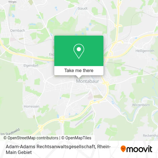 Adam-Adams Rechtsanwaltsgesellschaft map