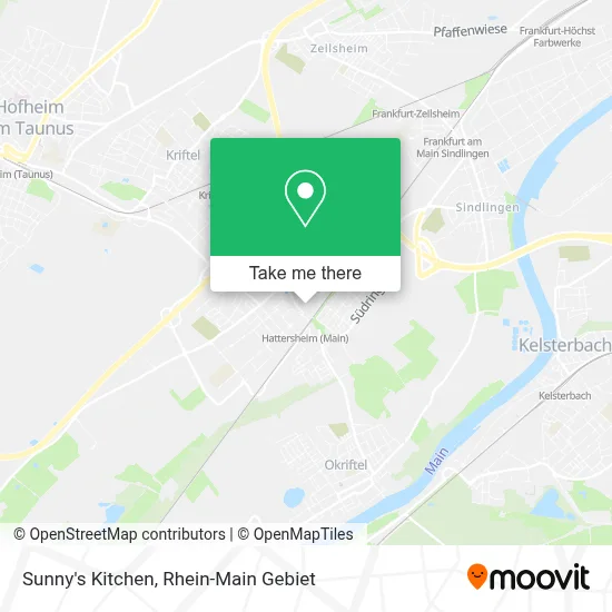 Sunny's Kitchen map