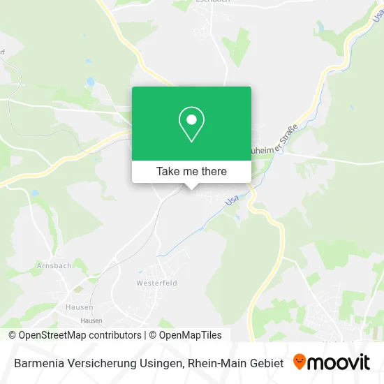 Barmenia Versicherung Usingen map