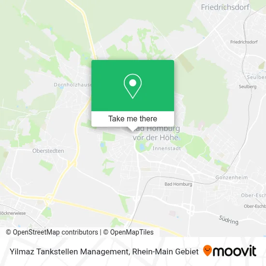 Yilmaz Tankstellen Management map