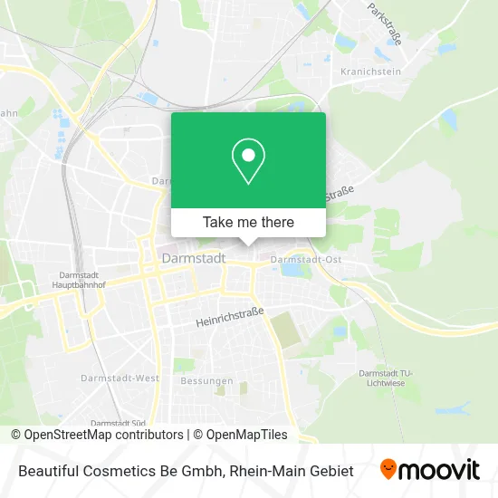 Beautiful Cosmetics Be Gmbh map