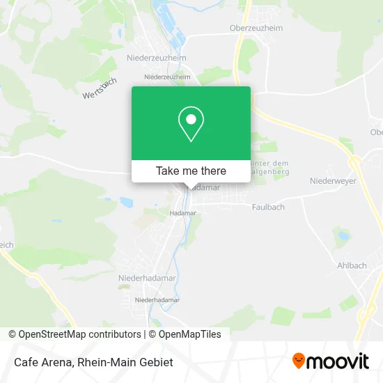 Cafe Arena map