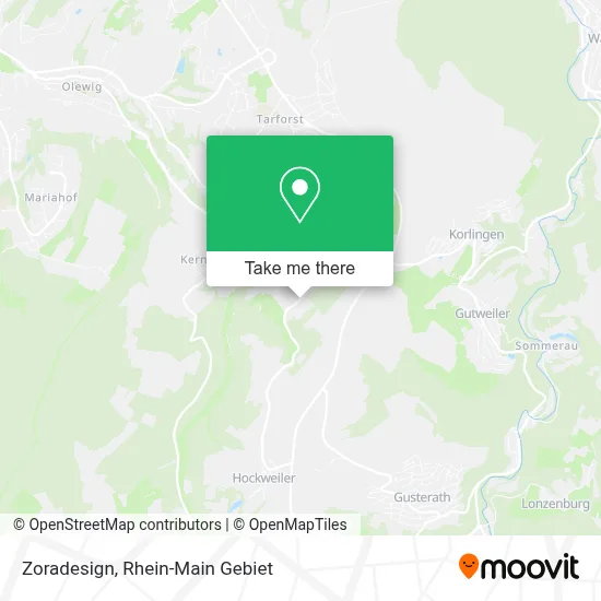 Zoradesign map