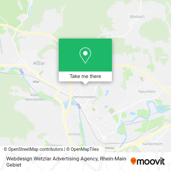 Webdesign Wetzlar Advertising Agency map