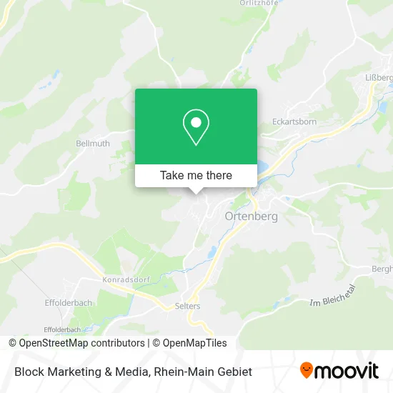 Block Marketing & Media map