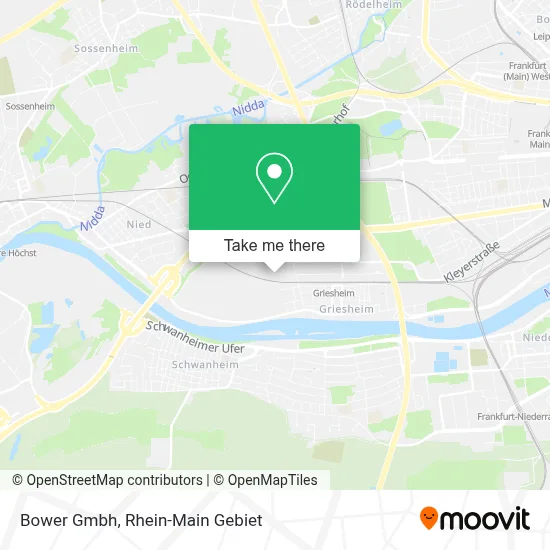 Bower Gmbh map