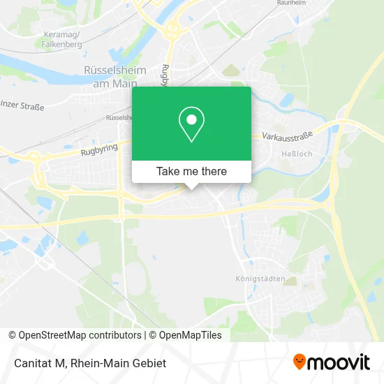 Canitat M map