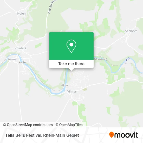 Tells Bells Festival map