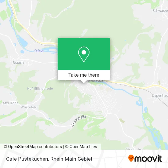 Cafe Pustekuchen map