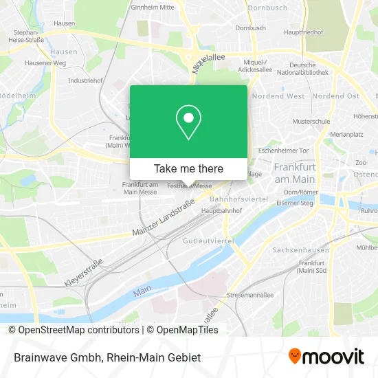 Brainwave Gmbh map