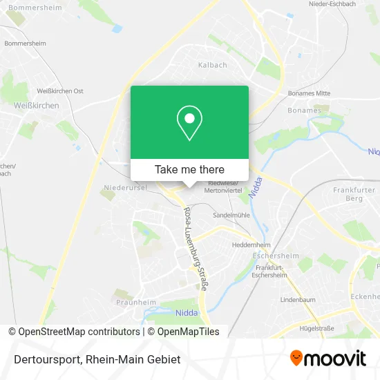 Dertoursport map