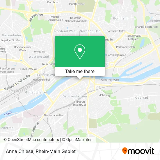 Anna Chiesa map