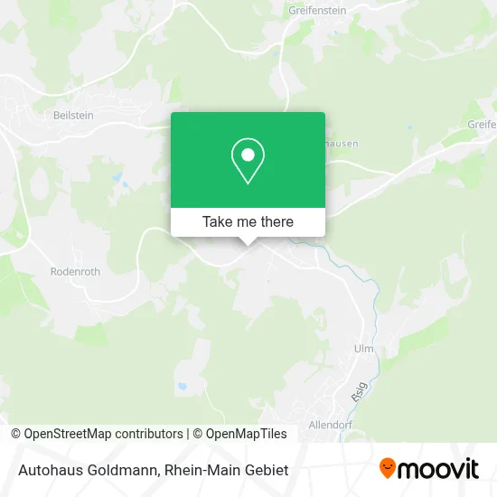 Autohaus Goldmann map