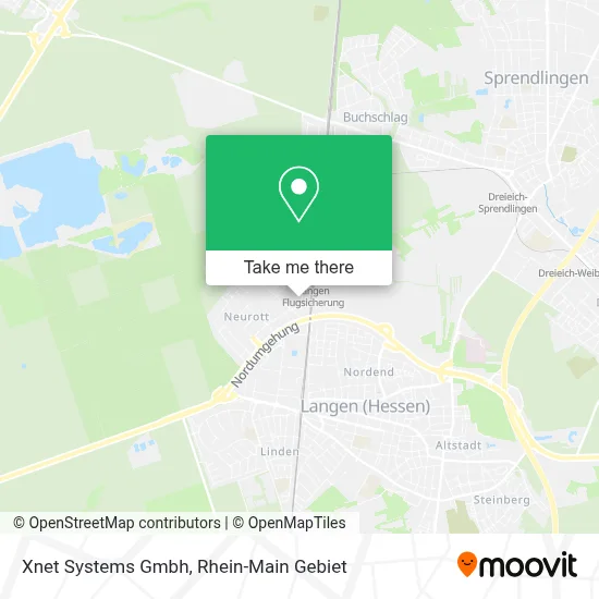 Xnet Systems Gmbh map