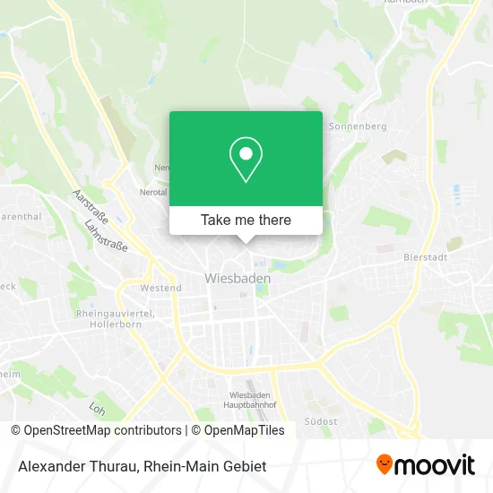 Alexander Thurau map