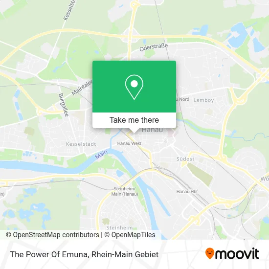 The Power Of Emuna map