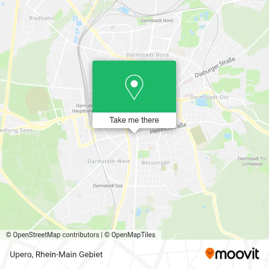 Upero map