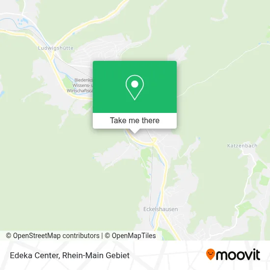 Edeka Center map