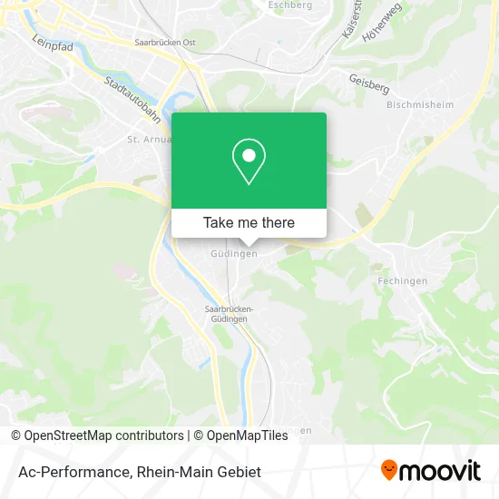 Ac-Performance map