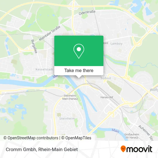 Cromm Gmbh map