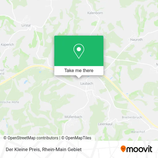 Der Kleine Preis map