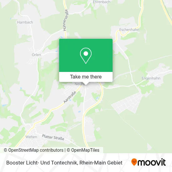 Booster Licht- Und Tontechnik map