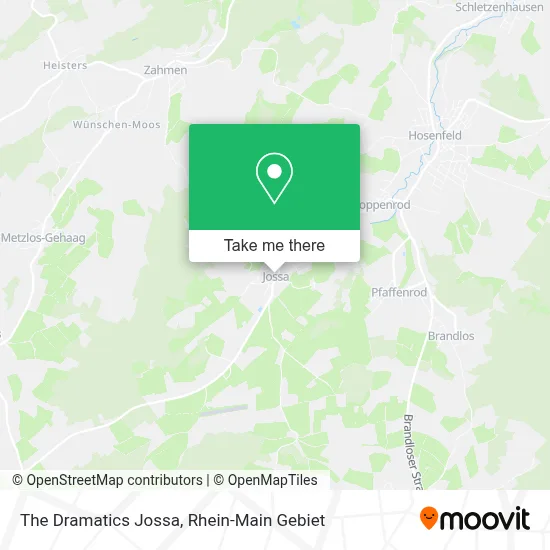 The Dramatics Jossa map