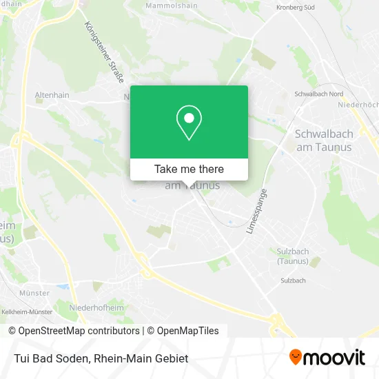 Tui Bad Soden map