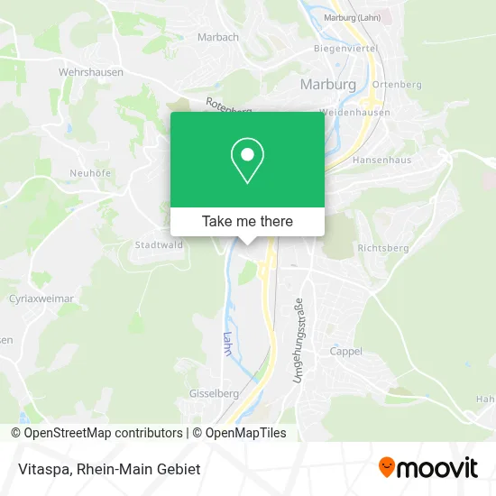 Vitaspa map