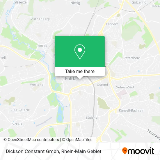 Dickson Constant Gmbh map
