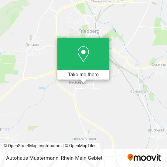 Autohaus Mustermann map