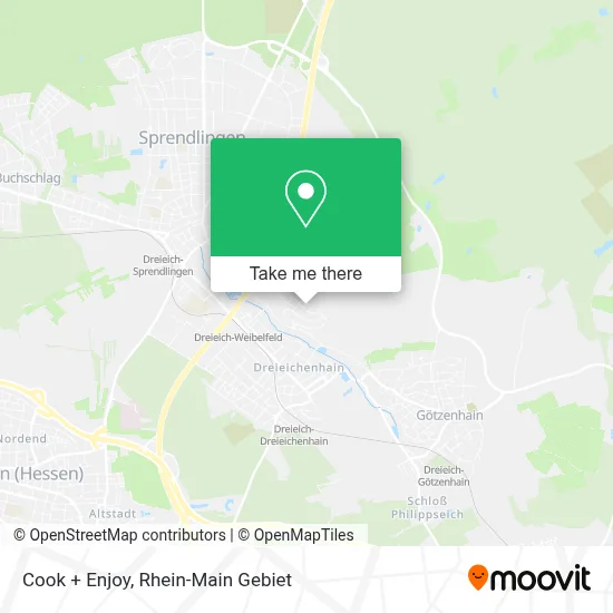 Cook + Enjoy map