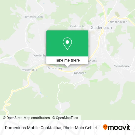 Domenicos Mobile Cocktailbar map