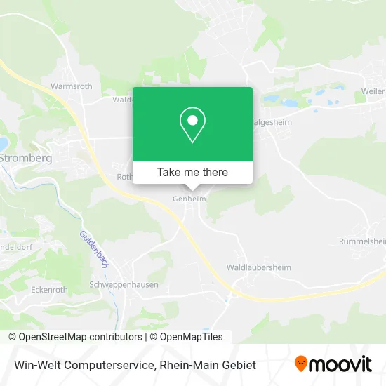 Win-Welt Computerservice map