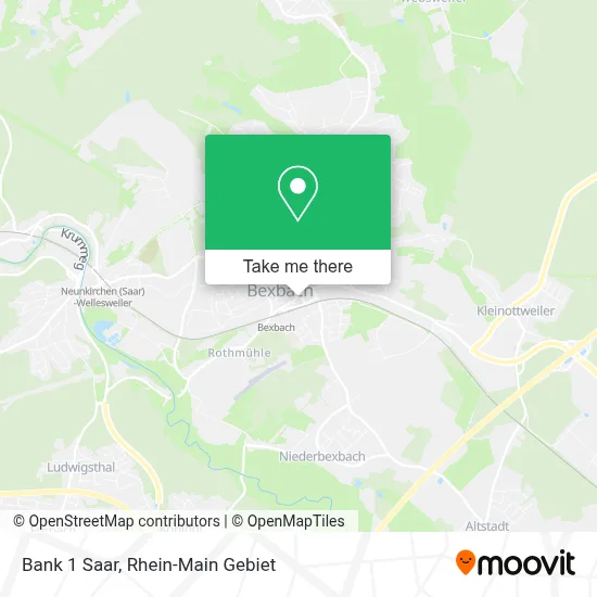 Bank 1 Saar map