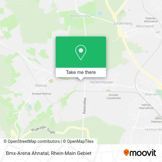 Bmx-Arena Ahnatal map