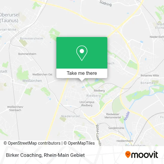 Birker Coaching map